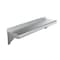 Amgood 8 in. x 24 in. Stainless Steel Wall Shelf AMG WS-0824 - alternate 1